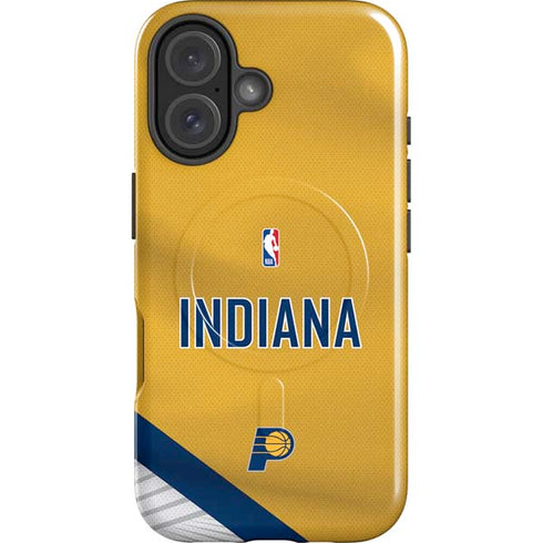 NBA Indiana Pacers Jersey iPhone 16 Magsafe Impact Case