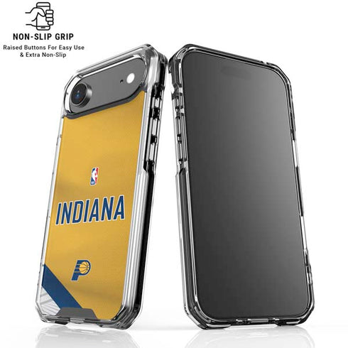NBA Indiana Pacers Jersey iPhone 17 Air Clear Case