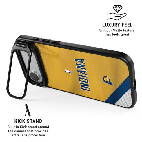 NBA Indiana Pacers Jersey iPhone 17 Air Kickstand Case
