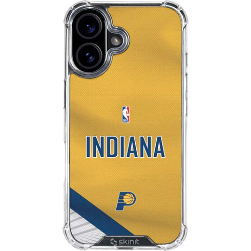 NBA Indiana Pacers Jersey iPhone 17 Clear Case