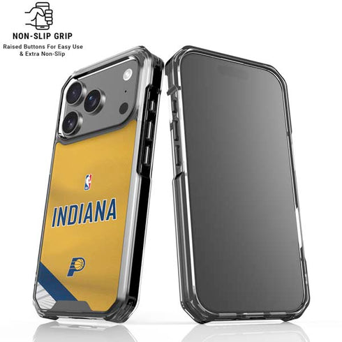 NBA Indiana Pacers Jersey iPhone 18 Pro Clear Case