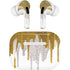Paint Splatter Gold AirPods Skins