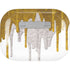 Paint Splatter Gold AirPods Skins
