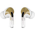 Paint Splatter Gold AirPods Skins