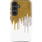 Paint Splatter Gold Galaxy S25 Impact Case