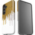 Paint Splatter Gold Galaxy S25 Impact Case