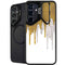 Paint Splatter Gold Galaxy S25 Plus Kickstand Case