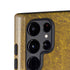 Paint Splatter Gold Galaxy S25 Ultra Impact Case