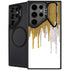 Paint Splatter Gold Galaxy Cases