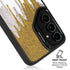 Paint Splatter Gold Galaxy S24 Ultra Kickstand Case