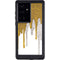 Paint Splatter Gold Galaxy S24 Ultra Waterproof Case