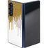 Paint Splatter Gold Galaxy Z Fold6 Skin