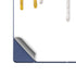 Paint Splatter Gold Galaxy Z Fold6 Skin