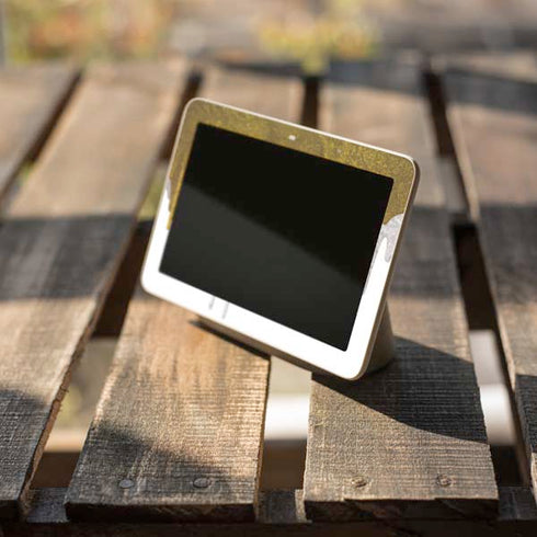 Paint Splatter Gold Google Home Hub Skin