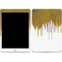 Paint Splatter Gold Apple iPad Skin