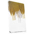 Paint Splatter Gold Apple iPad Skin