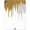 Paint Splatter Gold Apple iPad Air Skin