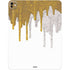 Paint Splatter Gold iPad Pro 13in M4 (2024) Skin