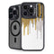 Paint Splatter Gold iPhone 15 Pro Max Kickstand Case