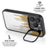 Paint Splatter Gold iPhone 15 Pro Max Kickstand Case