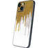 Paint Splatter Gold iPhone 15 Skin