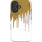 Paint Splatter Gold iPhone 16 Magsafe Impact Case