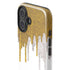Paint Splatter Gold iPhone 16 Plus Impact Case