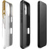 Paint Splatter Gold iPhone 16 Plus Impact Case