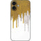 Paint Splatter Gold iPhone 16 Plus Skin