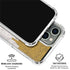 Paint Splatter Gold iPhone 16 Pro Clear Case