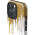 Paint Splatter Gold iPhone 16 Pro Impact Case