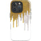 Paint Splatter Gold iPhone 16 Pro Max Impact Case