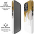 Paint Splatter Gold iPhone 16 Pro Max Magsafe Impact Case