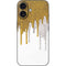 Paint Splatter Gold iPhone 16 Skin