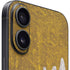 Paint Splatter Gold iPhone 16 Skin