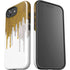 Paint Splatter Gold iPhone 16e Impact Case