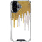 Paint Splatter Gold iPhone 17 Clear Case