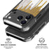 Paint Splatter Gold iPhone 18 Pro Clear Case