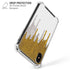 Paint Splatter Gold iPhone X/XS Clear Case