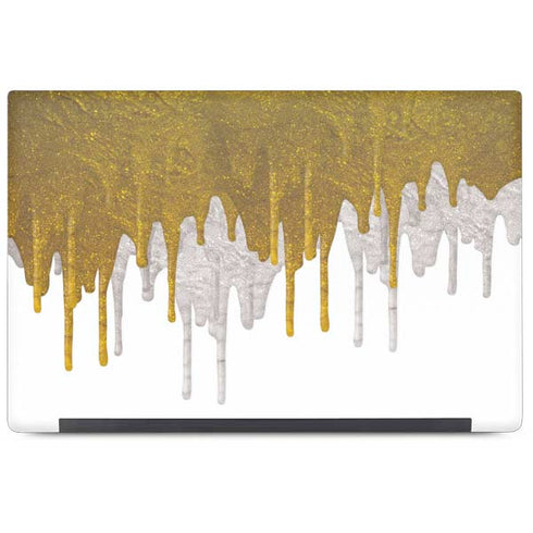 Paint Splatter Gold Dell Latitude Skin