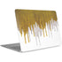 Paint Splatter Gold Apple MacBook Air Skin