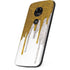 Paint Splatter Gold Moto E5 Play Skin