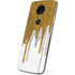Paint Splatter Gold Moto E5 Plus Skin