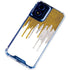 Paint Splatter Gold Moto G 5G (2024) Clear Case