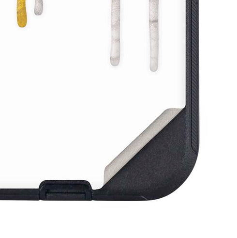 Paint Splatter Gold Otterbox Defender iPhone Skin