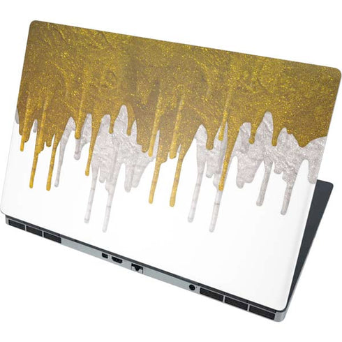 Paint Splatter Gold Dell Precision Skin