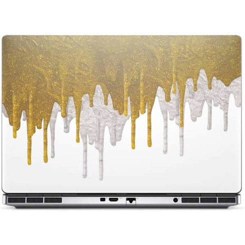 Paint Splatter Gold Dell Precision Skin