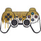 Paint Splatter Gold PS3 Dual Shock wireless controller Skin