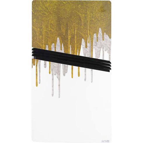 Paint Splatter Gold PS5 Pro Bundle Skin