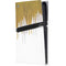 Paint Splatter Gold PS5 Pro Console Skin
